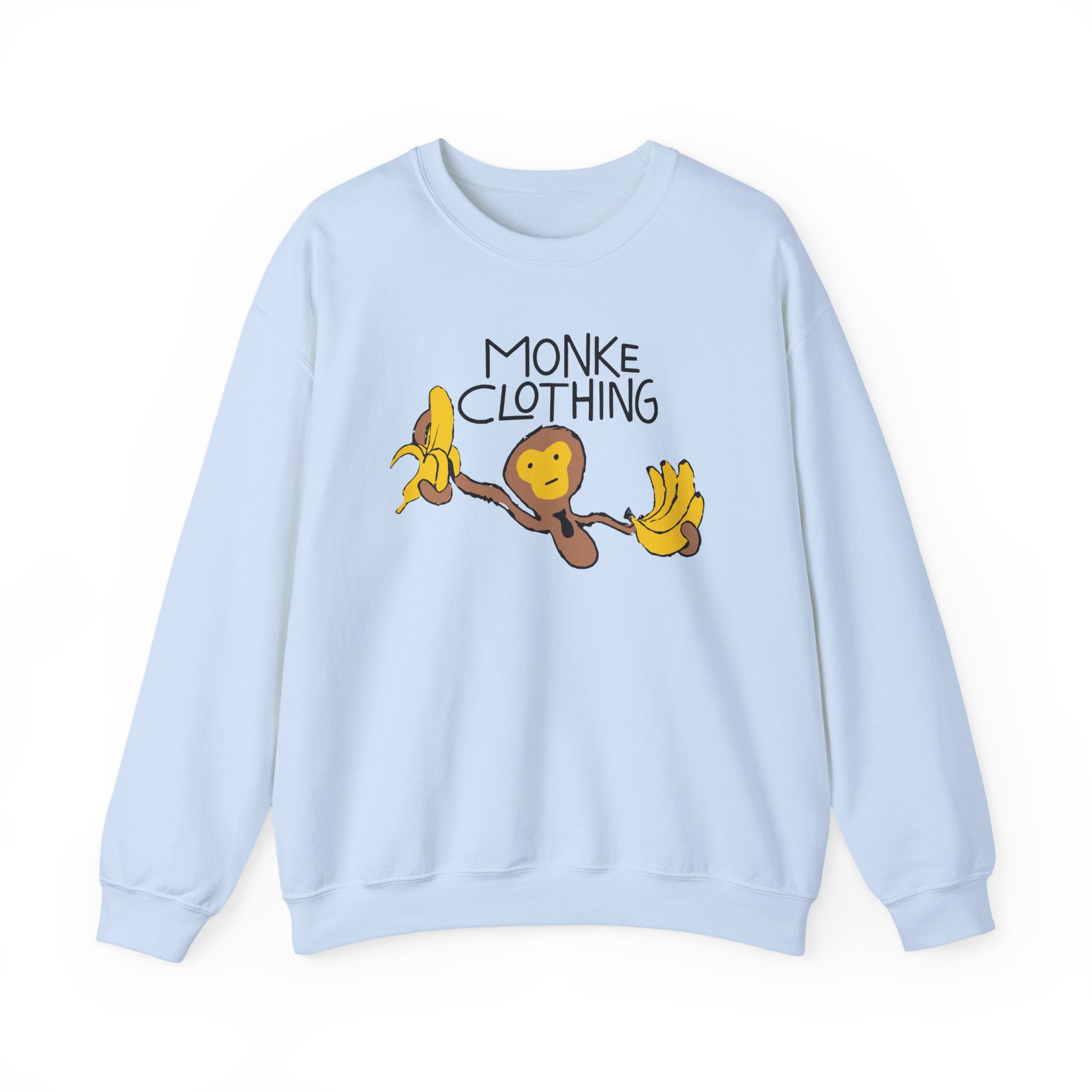Spoonkid Basquiat Monke Unisex Heavy Blendâ„¢ Crewneck Sweatshirt