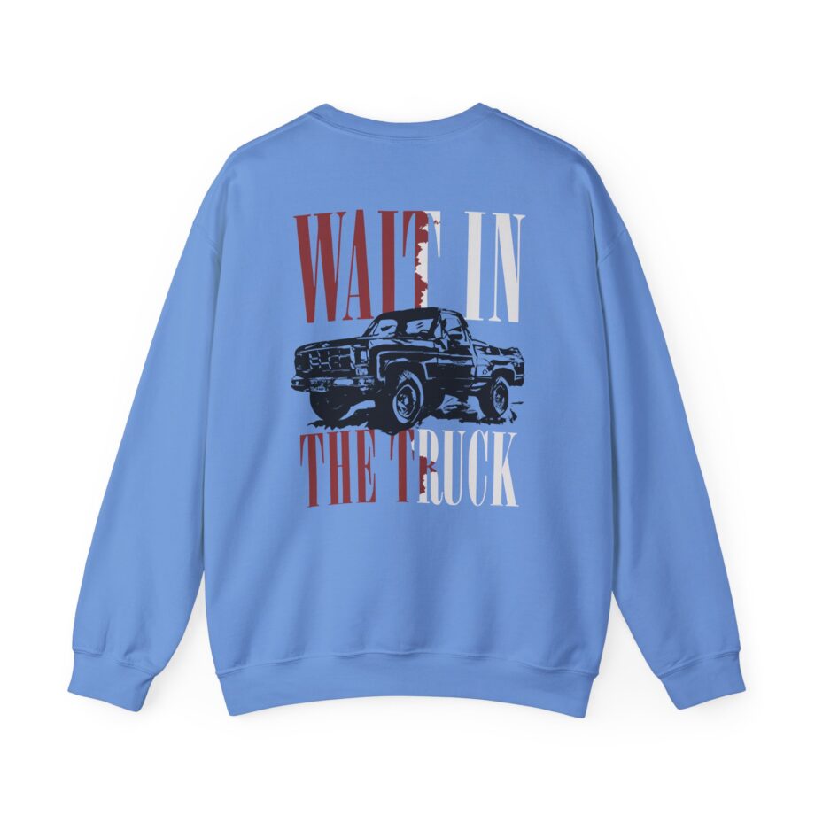 Hardy Wait in the Truck Unisex Heavy Blend™ Crewneck Sweatshirt