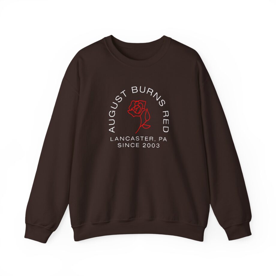 August Burns Red Rose Unisex Heavy Blend™ Crewneck Sweatshirt
