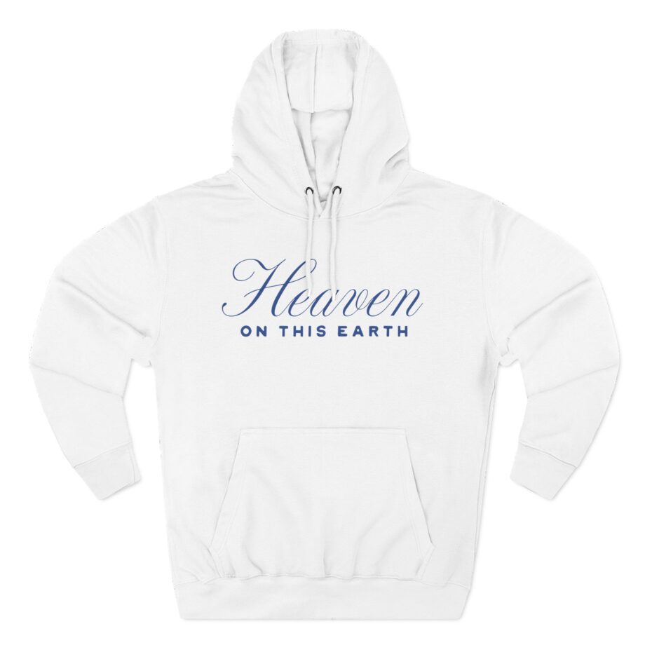 Forrest Frank Heaven on This Earth Cream Three-Panel Fleece Hoodie