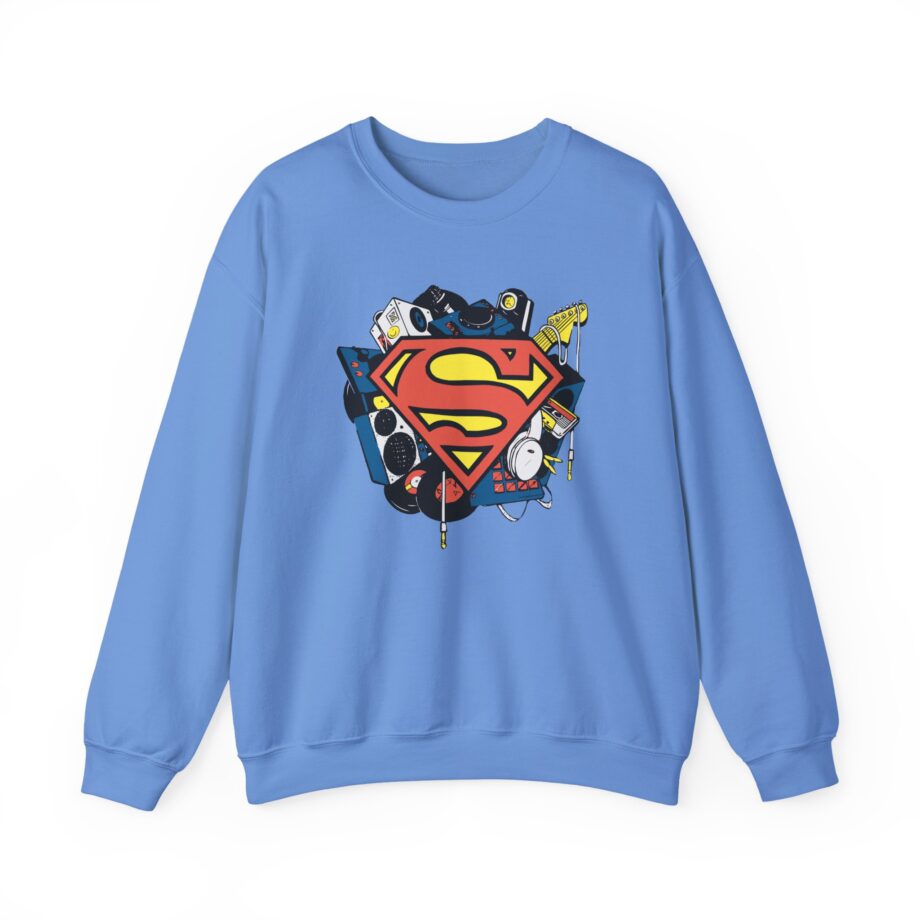 Kaskade X Superman Musician Unisex Heavy Blend™ Crewneck Sweatshirt