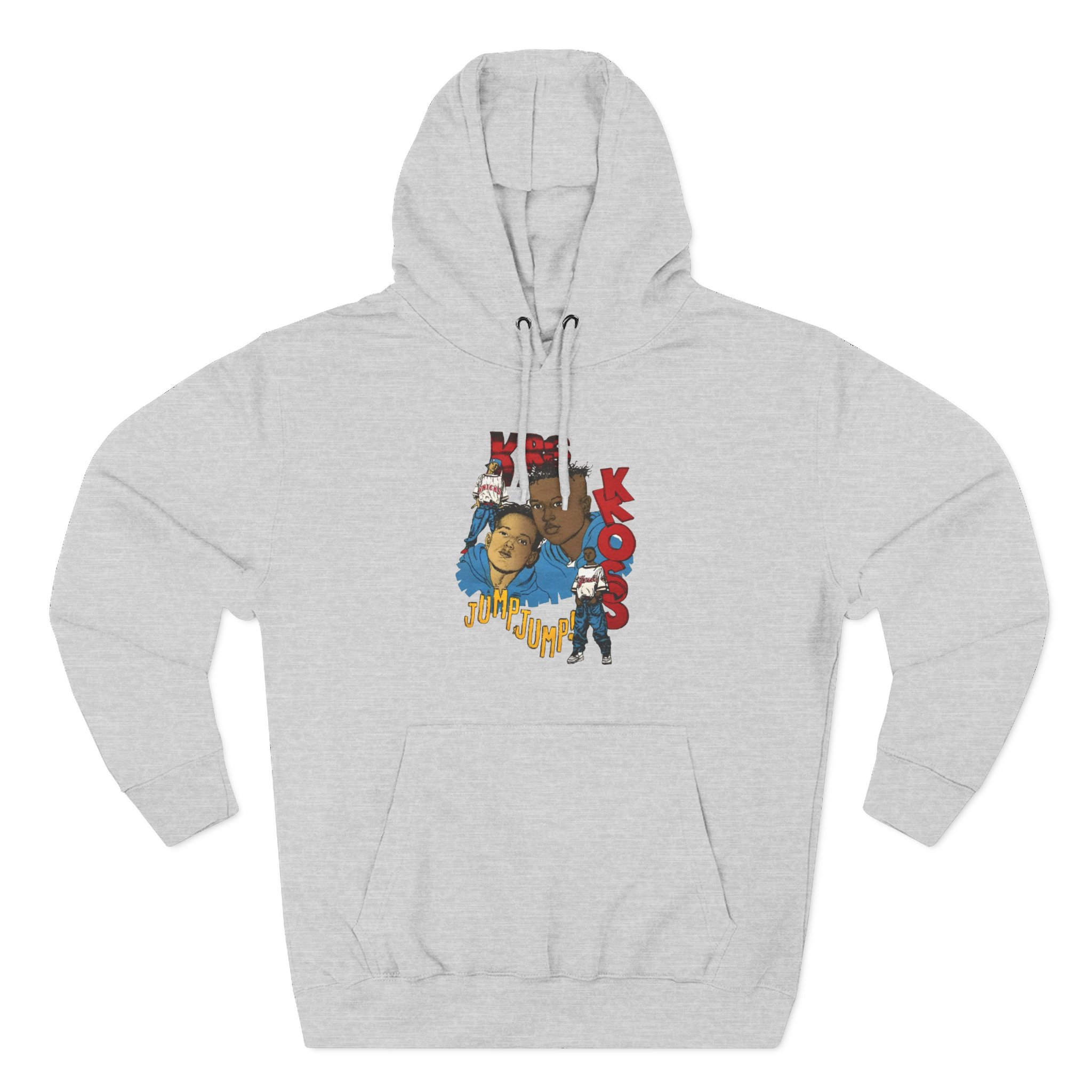 Vintage Kris Kross Jump Jump 90s Rap Three-Panel Fleece Hoodie