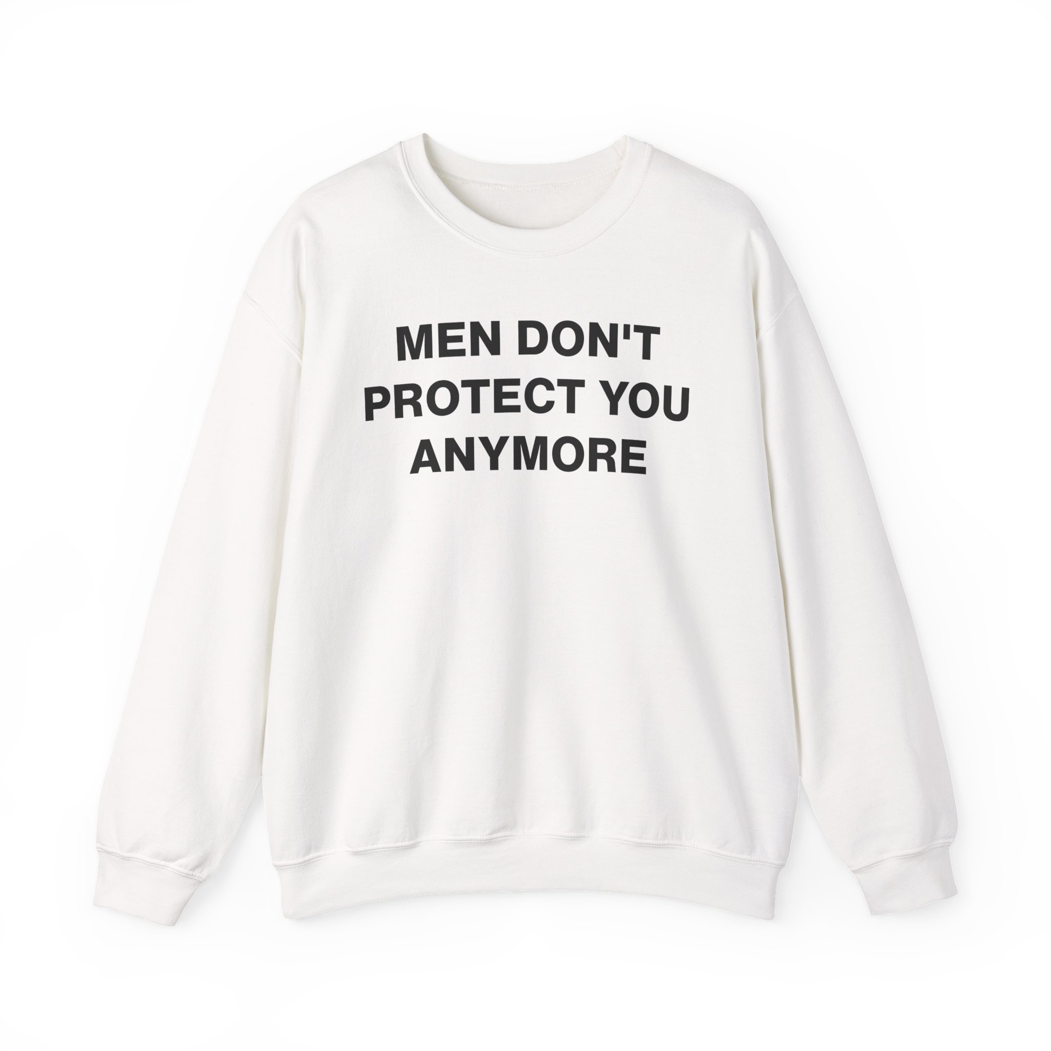 Jenny Holzer Men Don´t Protect You Anymore Unisex Heavy Blend™ Crewneck Sweatshirt