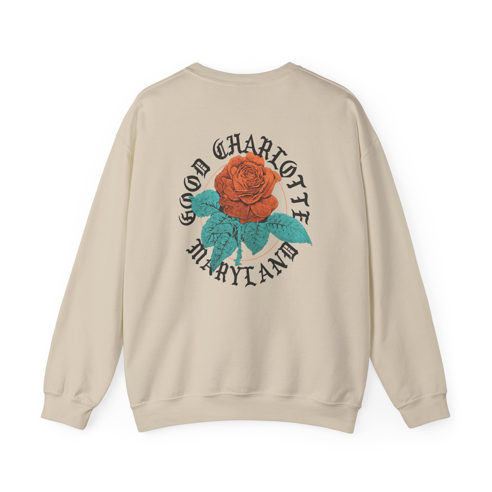 Good Charlotte Rose Maryland Unisex Heavy Blendâ„¢ Crewneck Sweatshirt
