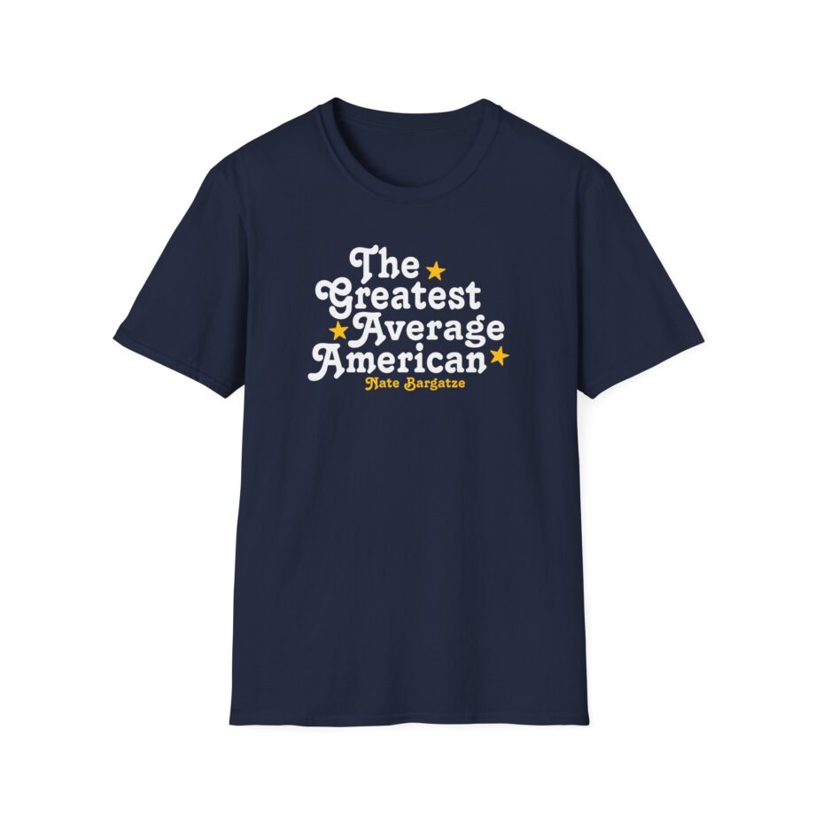 The Greatest Average American Nate Bargatze Unisex Softstyle T-Shirt