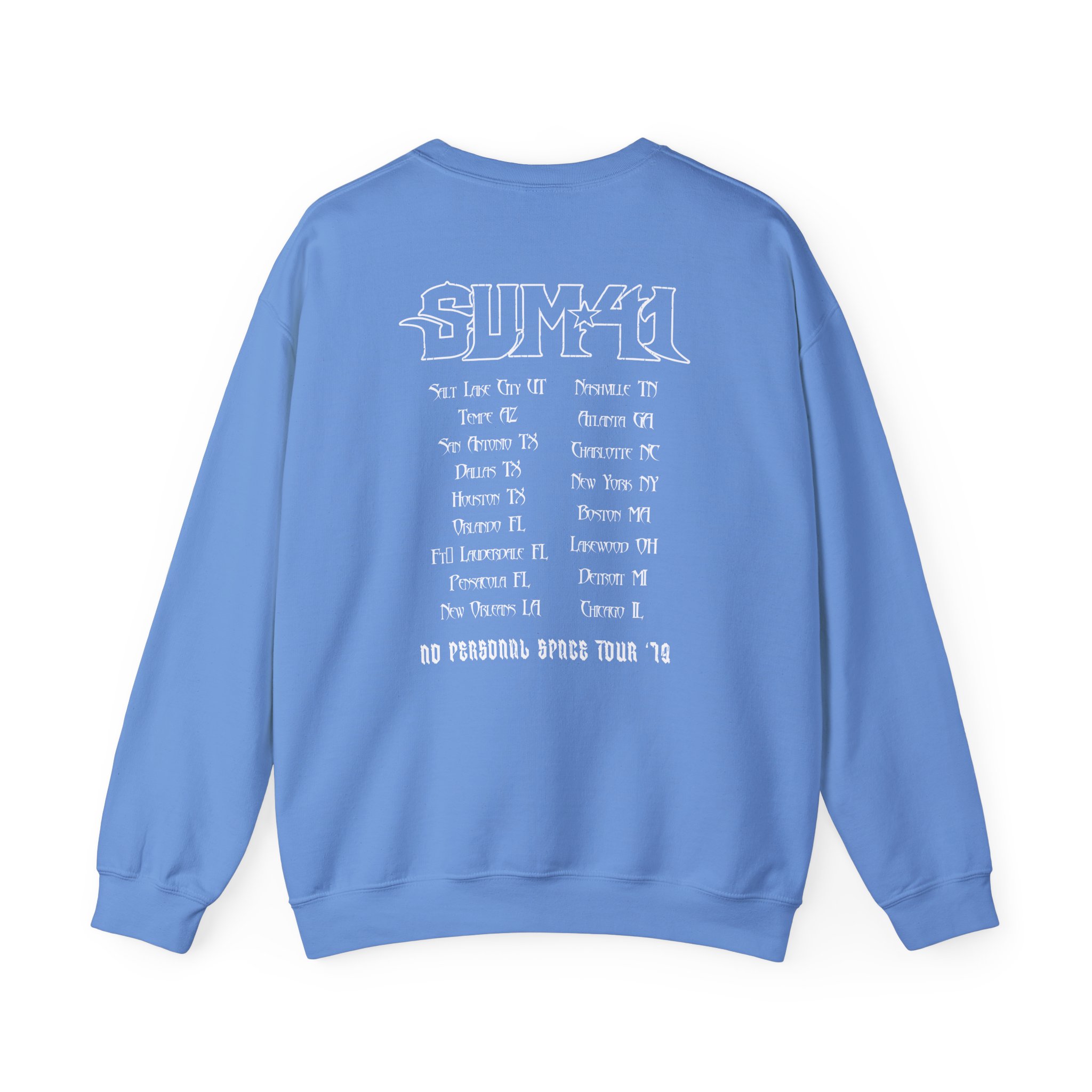 Sum 41 Reap41 Itin Unisex Heavy Blendâ„¢ Crewneck Sweatshirt