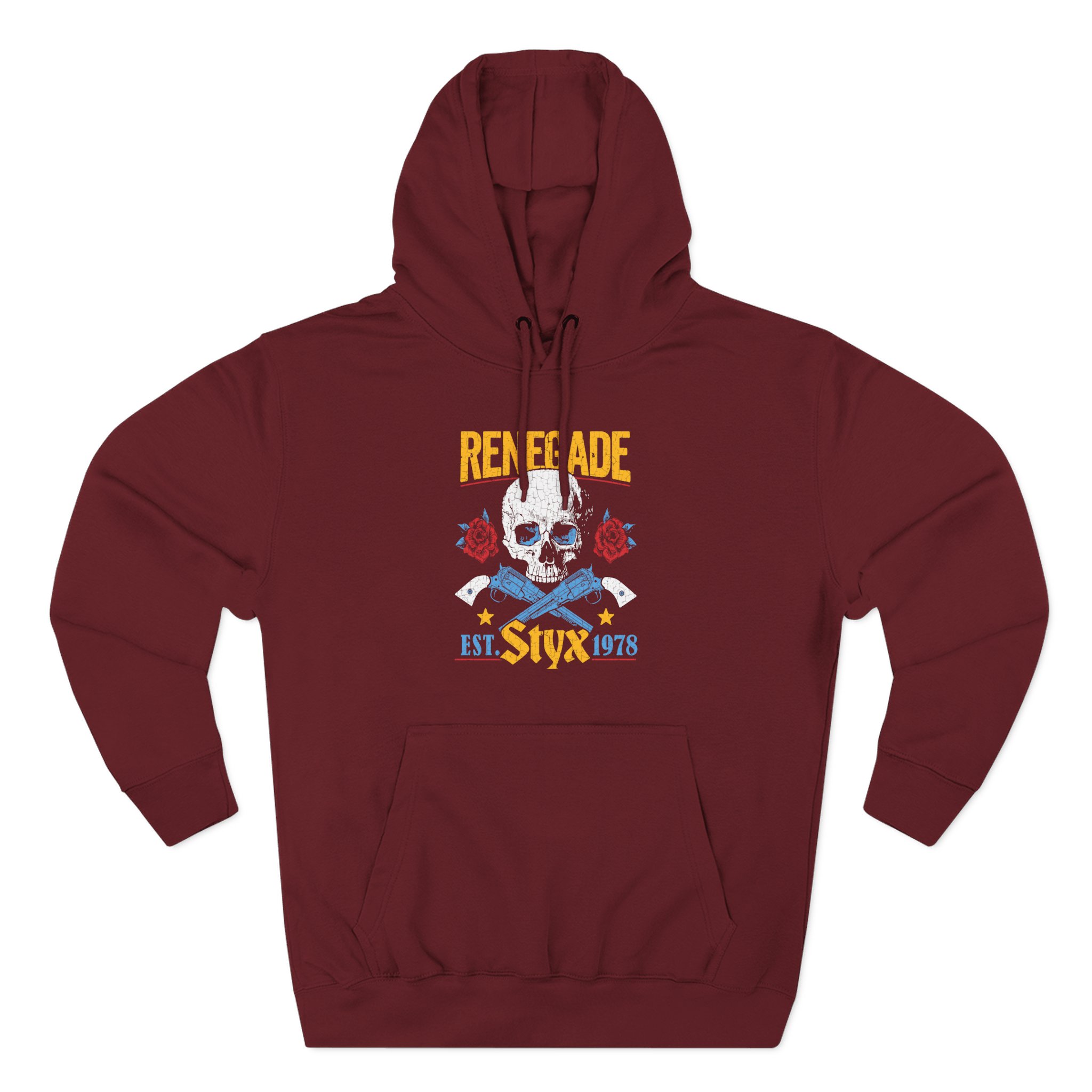 Styx Three-Panel Fleece Hoodie