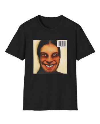 Aphex Twin I Care Because You Do  Album Cover Unisex Softstyle T-Shirt