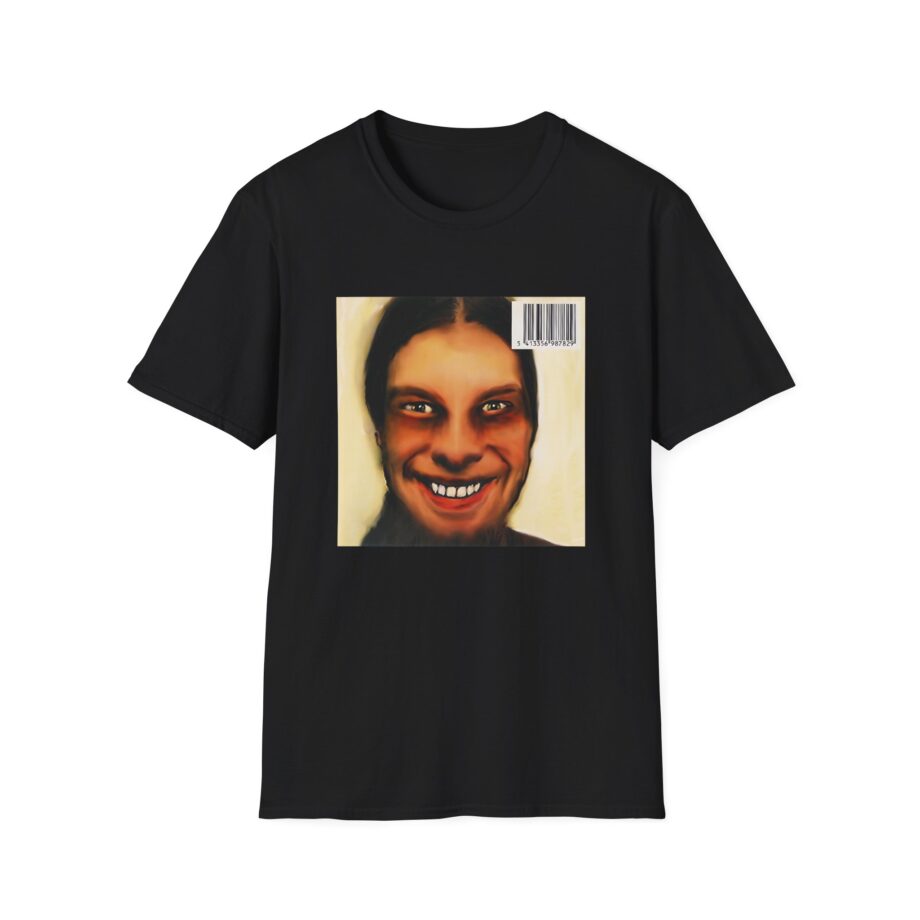 Aphex Twin I Care Because You Do  Album Cover Unisex Softstyle T-Shirt