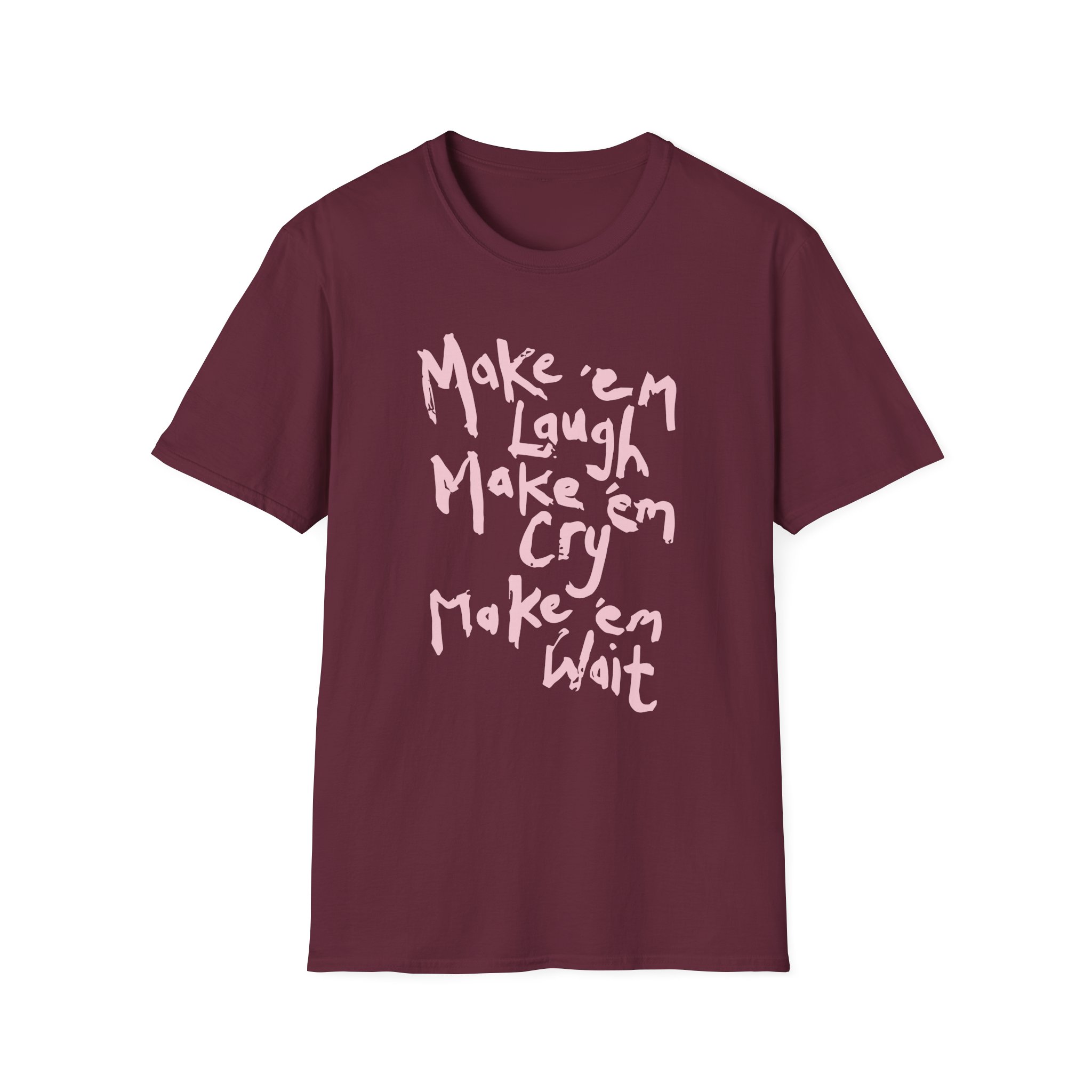 Stereophonics Make 'em Laugh Unisex Softstyle T-Shirt