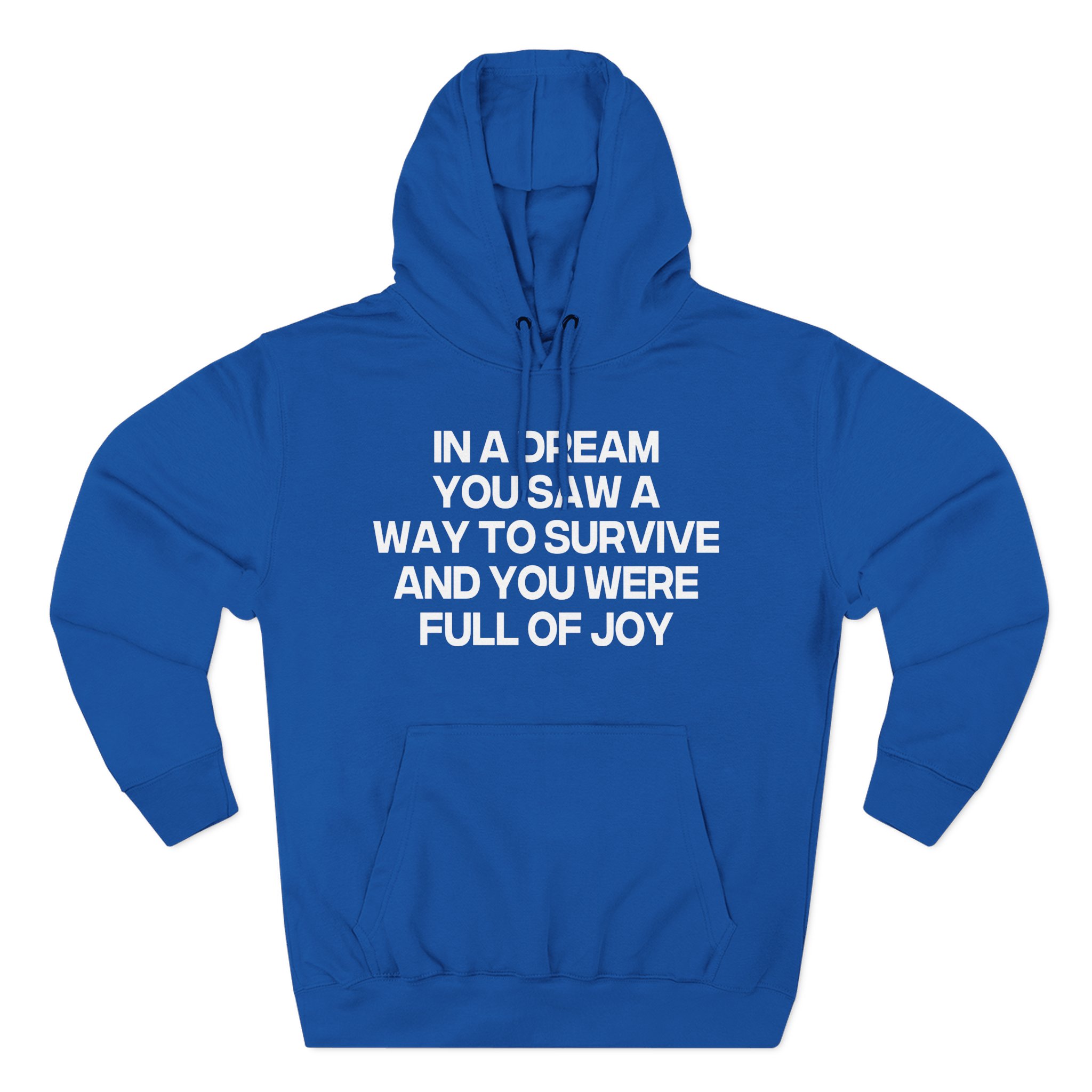1992 Jenny Holzer Three-Panel Fleece Hoodie