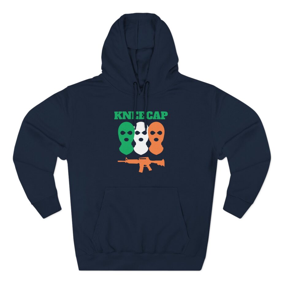 Kneecap Three-Panel Fleece Hoodie