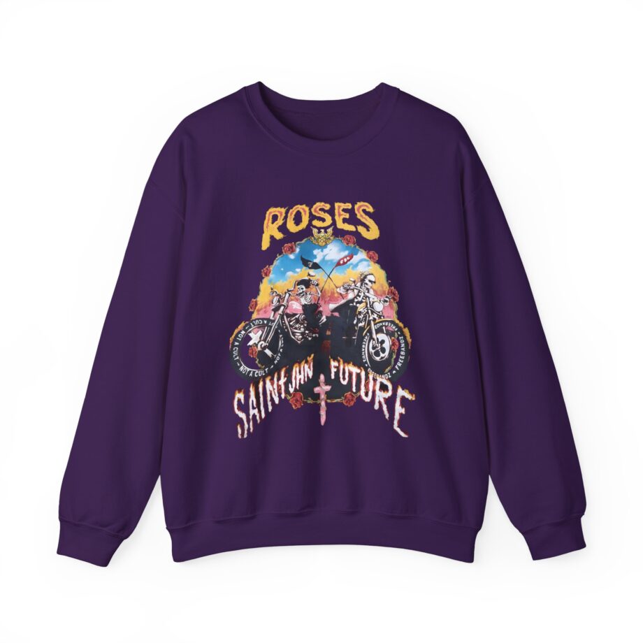 Saint Jhn Not a Cult X Freebandz Roses Unisex Heavy Blend™ Crewneck Sweatshirt