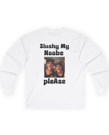 Slushy Noobz Martin and Hamzah Comedy Unisex Ultra Cotton Long Sleeve Tee