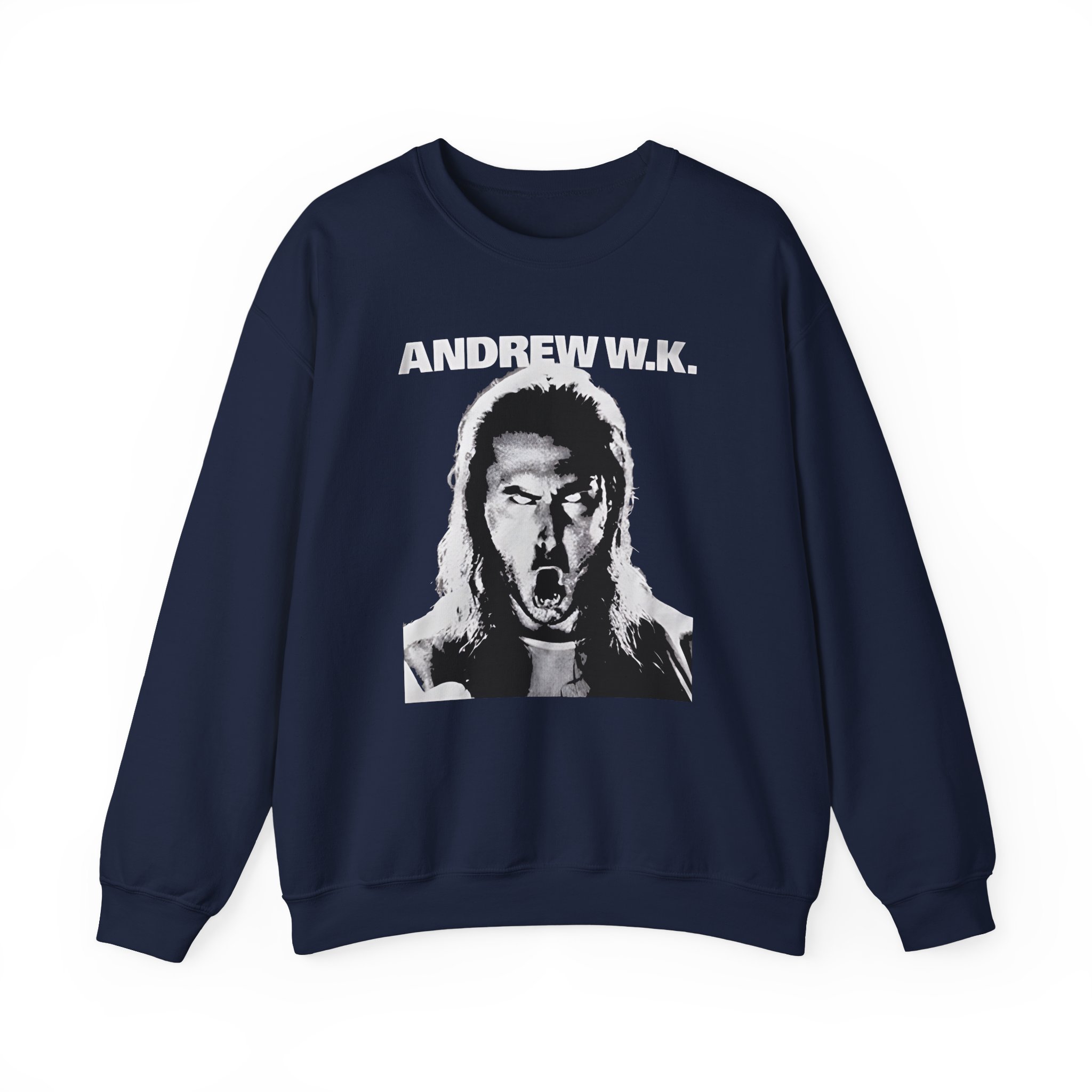 Andrew Wk Magician Unisex Heavy Blendâ„¢ Crewneck Sweatshirt