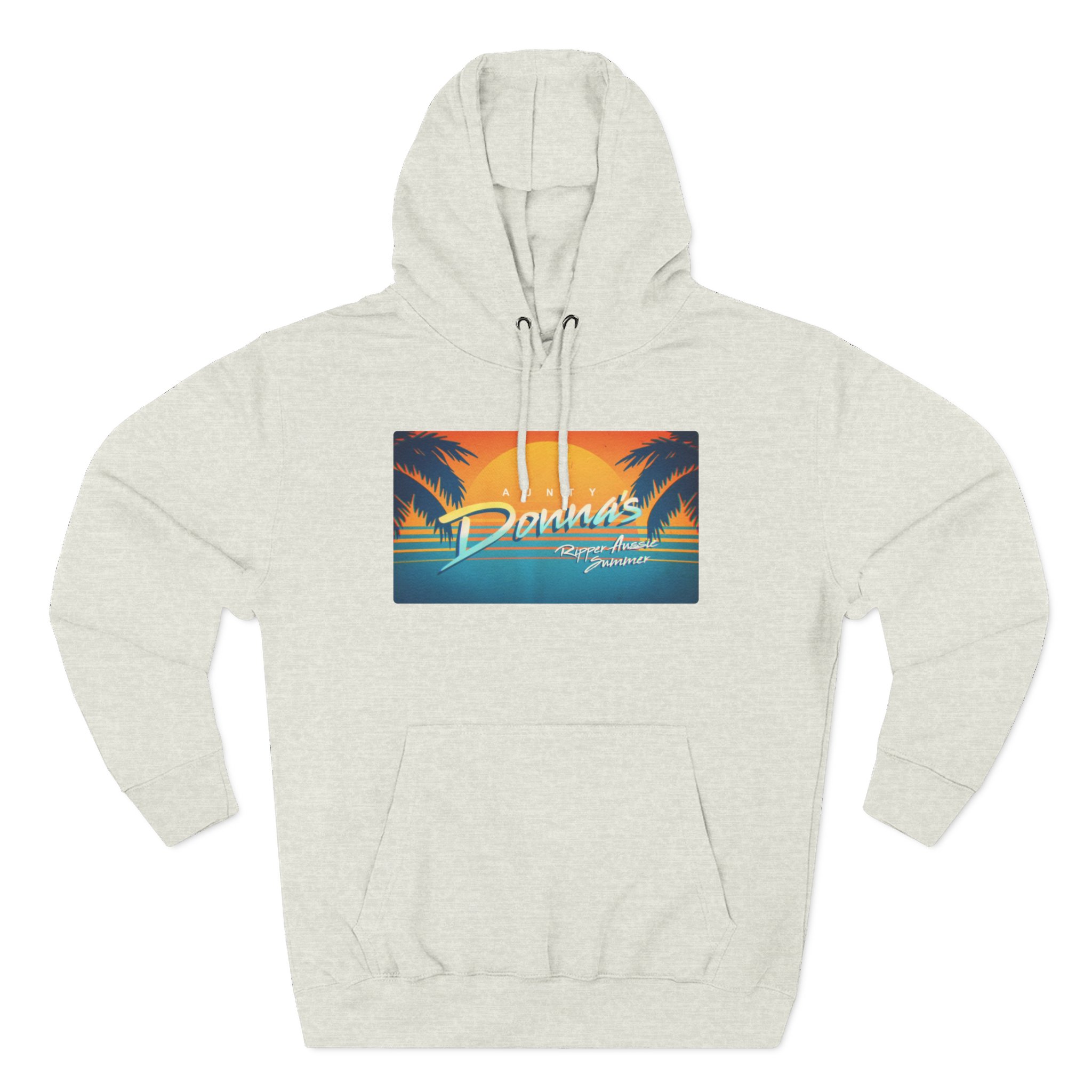 Aunty Donna Three-Panel Fleece Hoodie