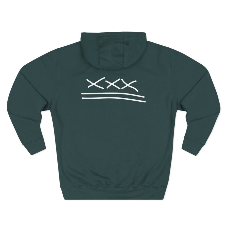 Have Heart Boston Straight Edge Three-Panel Fleece Hoodie