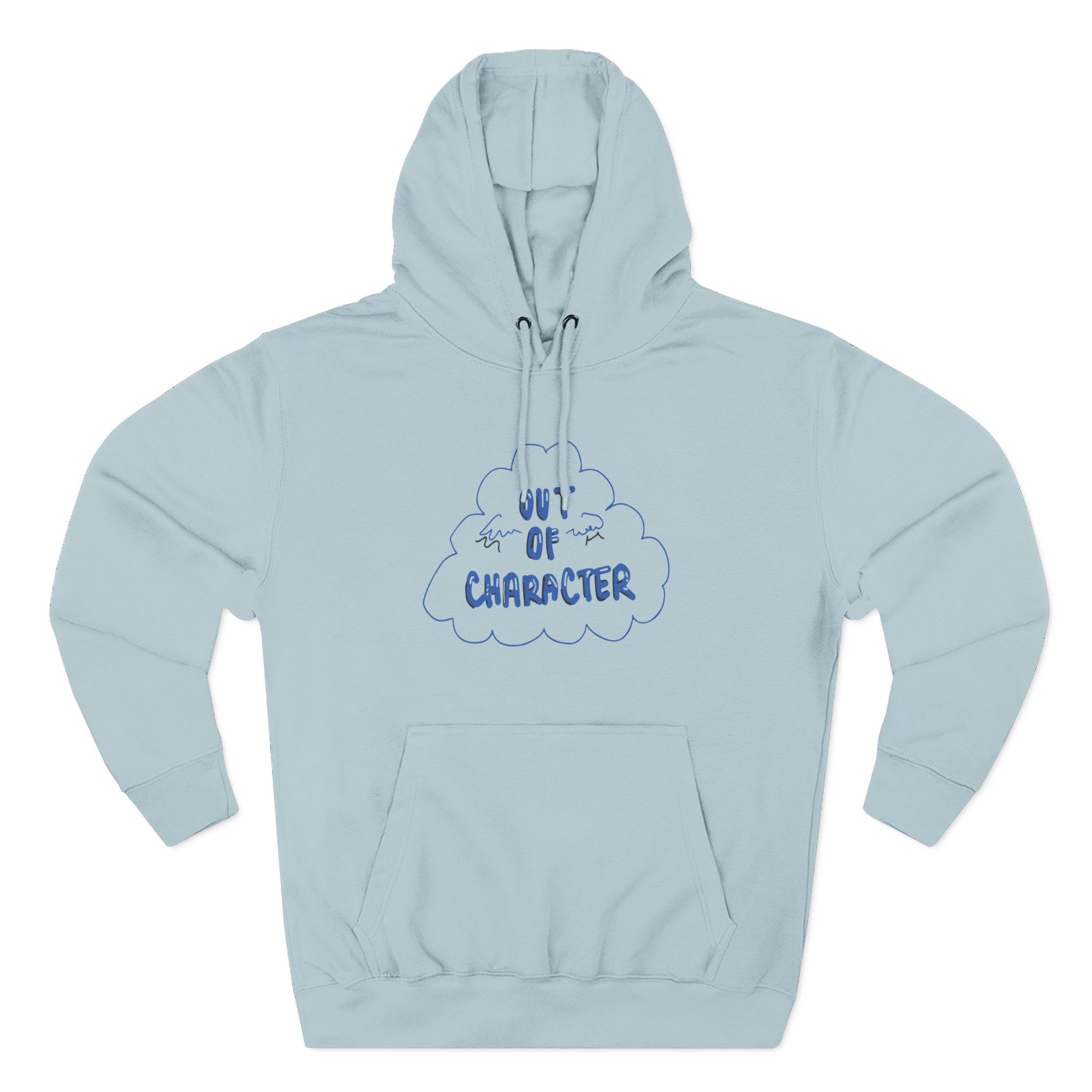 Out of Character Three-Panel Fleece Hoodie
