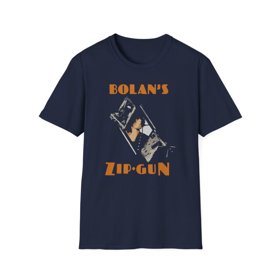 T Rex Zip Gun Unisex Softstyle T-Shirt