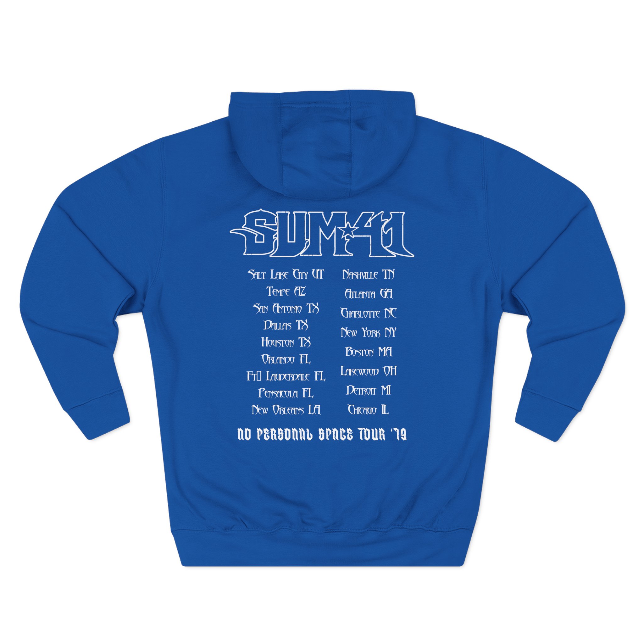 Sum 41 Reap41 Itin Three-Panel Fleece Hoodie