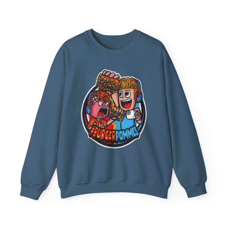 Burger Pommes Unisex Heavy Blend™ Crewneck Sweatshirt
