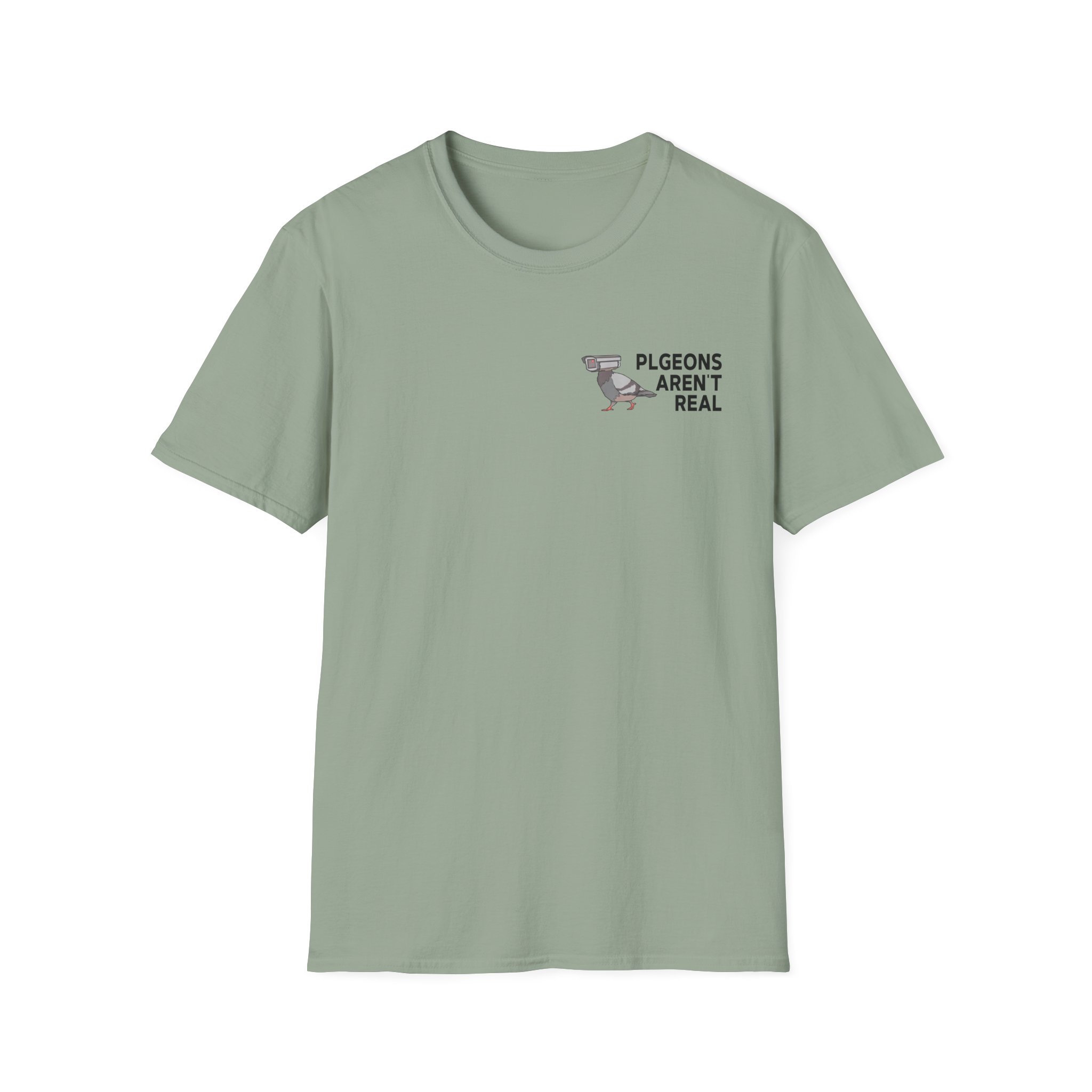 Birds Arent Real Unisex Softstyle T-Shirt