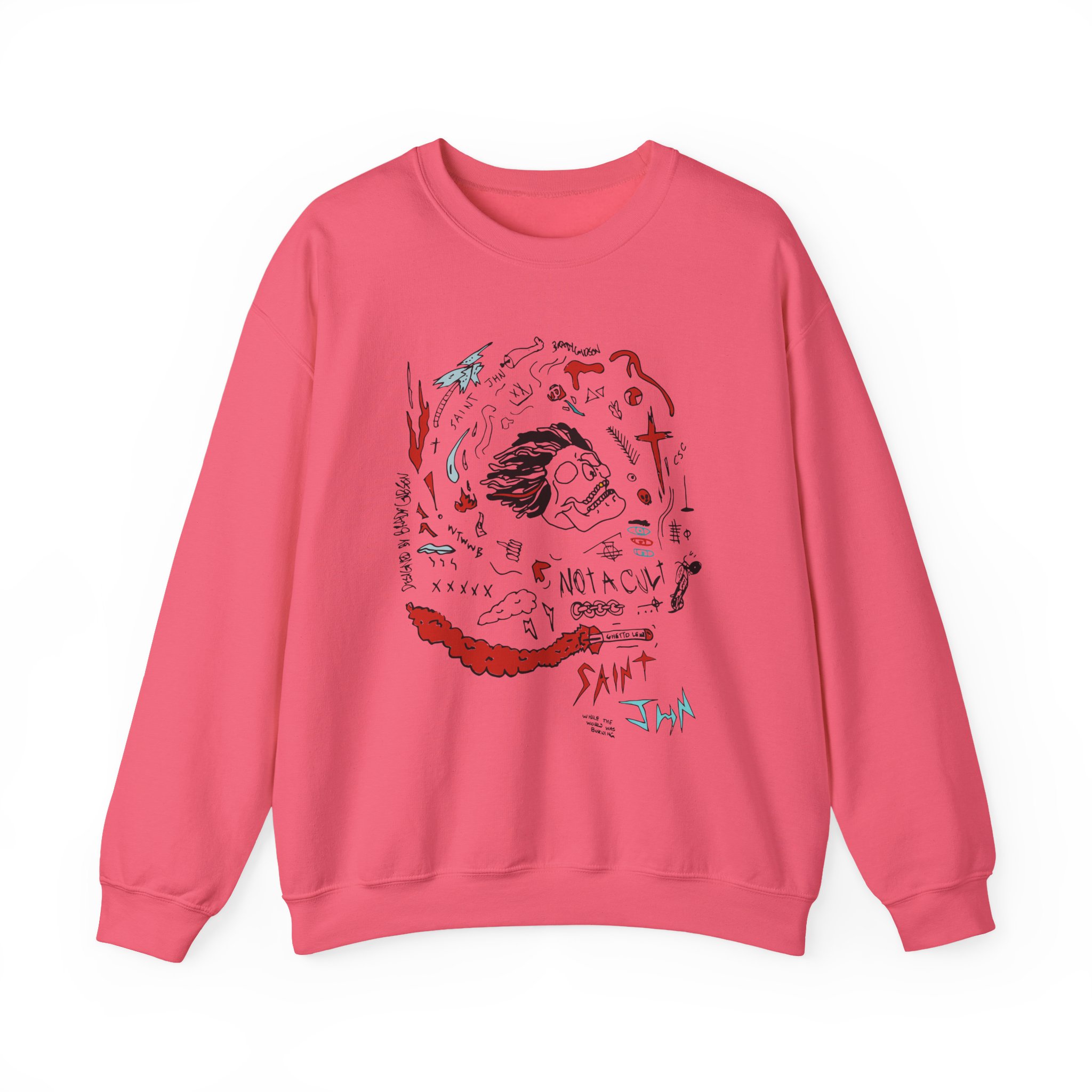 Saint Jhn Unisex Heavy Blendâ„¢ Crewneck Sweatshirt