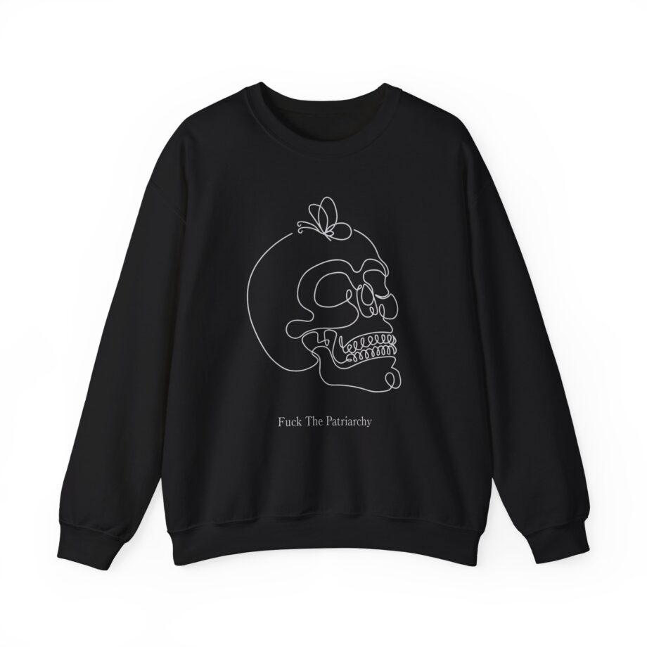 Qtcinderella Fuck the Patriarchy Unisex Heavy Blend™ Crewneck Sweatshirt