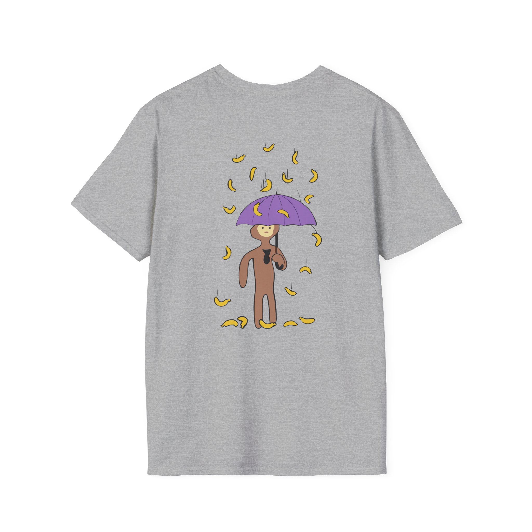 Spoonkid Raining Bananas Unisex Softstyle T-Shirt