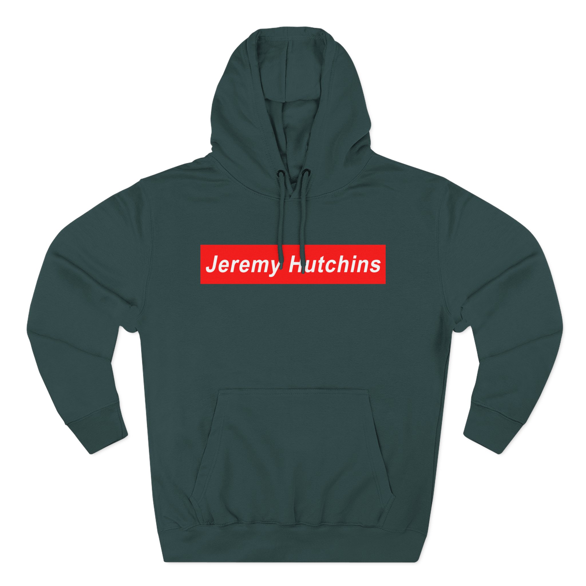 Jeremy Hutchins Three-Panel Fleece Hoodie