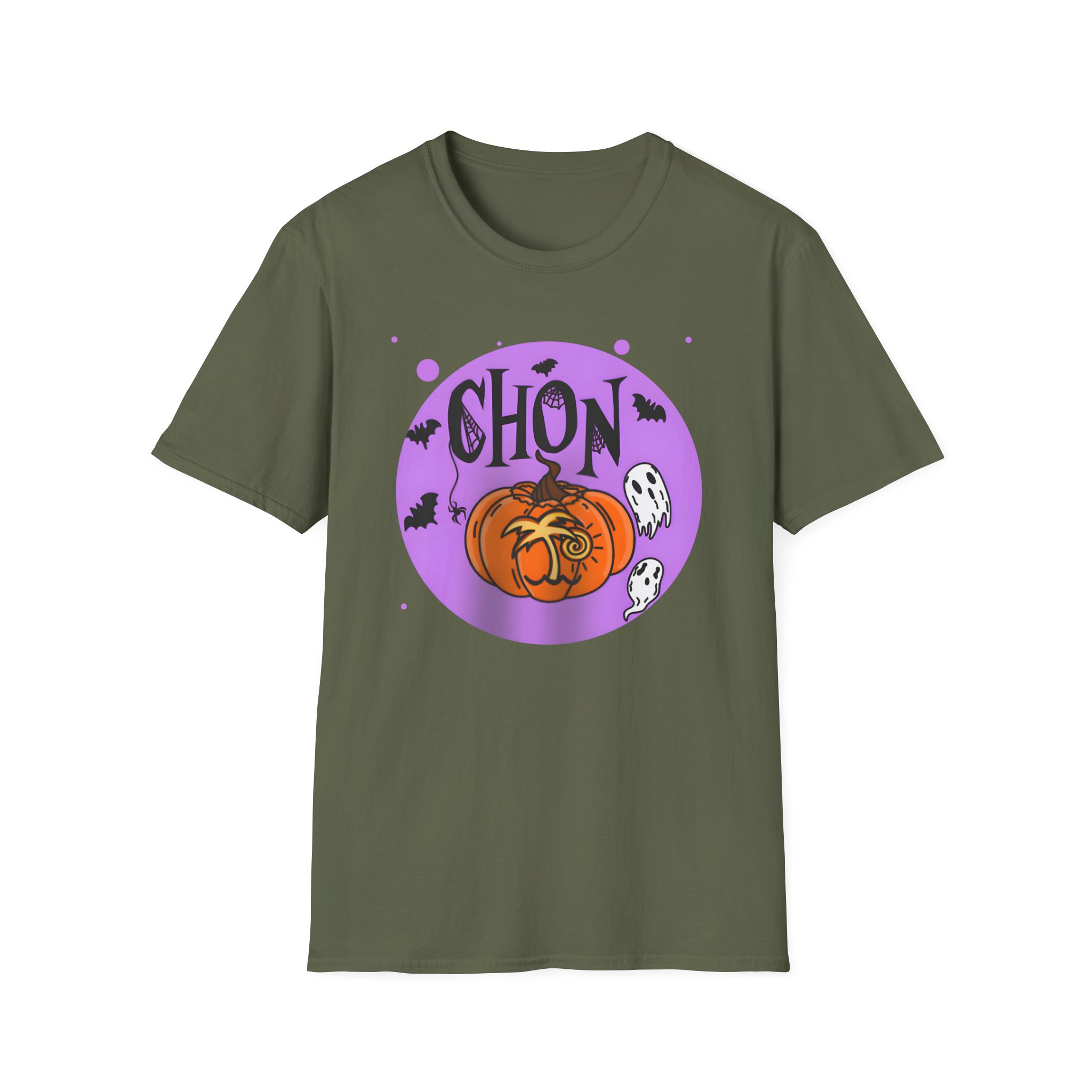 Chon Spooky Halloween Unisex Softstyle T-Shirt