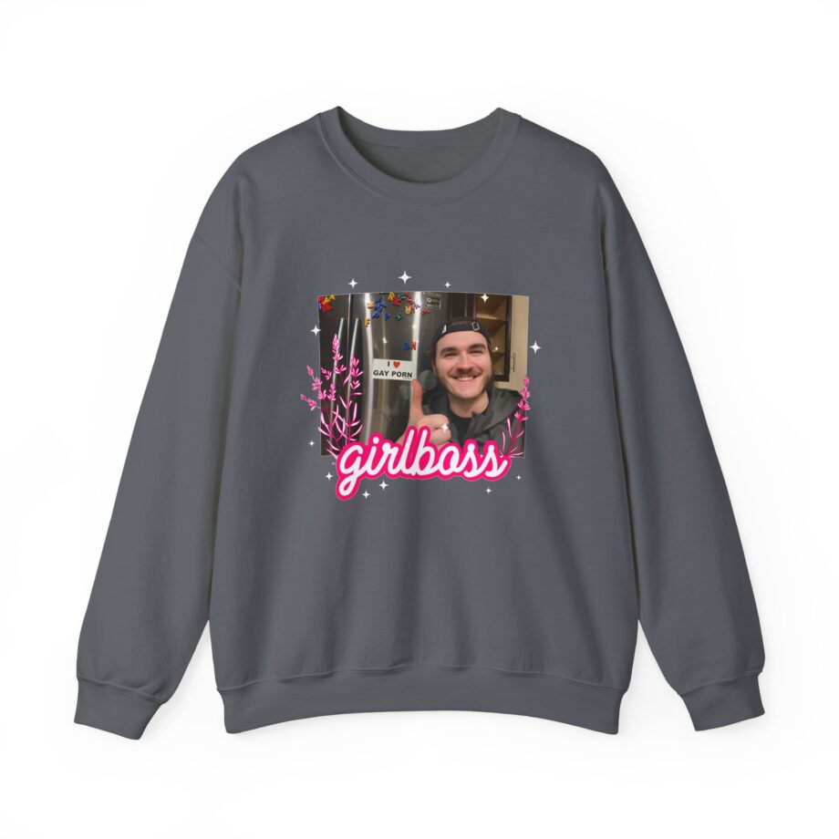 Jschlatt Girlboss Unisex Heavy Blend™ Crewneck Sweatshirt
