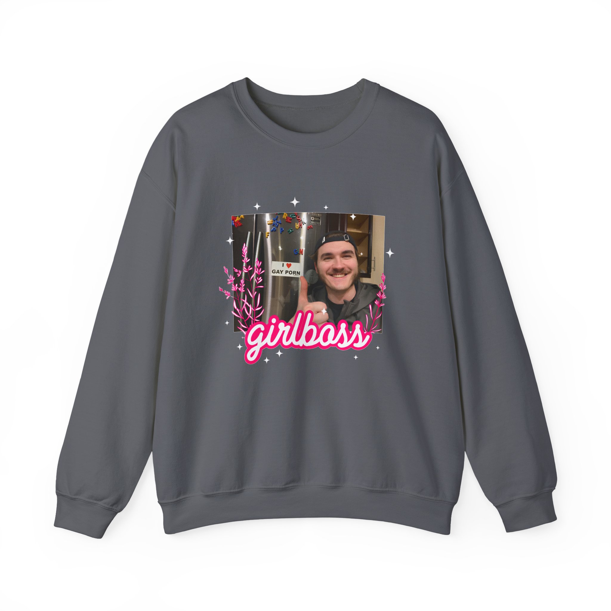 Jschlatt Girlboss Unisex Heavy Blendâ„¢ Crewneck Sweatshirt