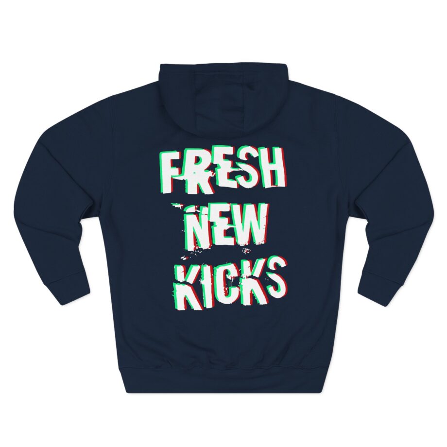 Dimitri K Three-Panel Fleece Hoodie
