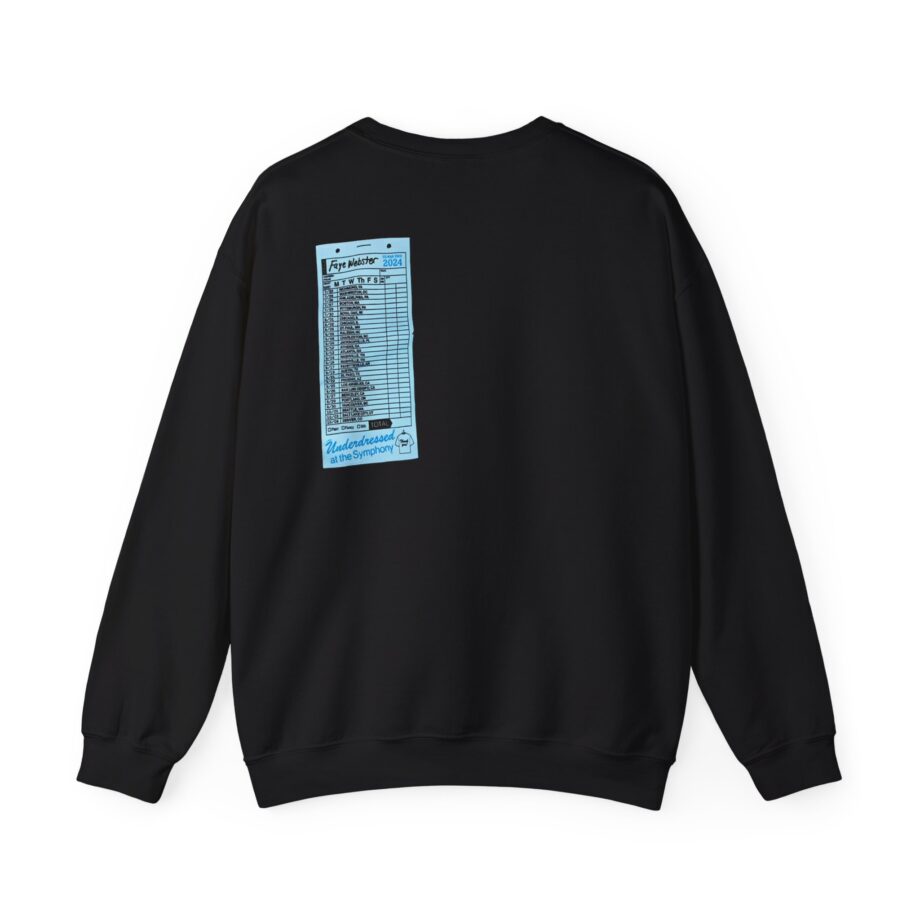 Faye Webster Underdressed at the Symphony 2024 Tour Unisex Heavy Blend™ Crewneck Sweatshirt