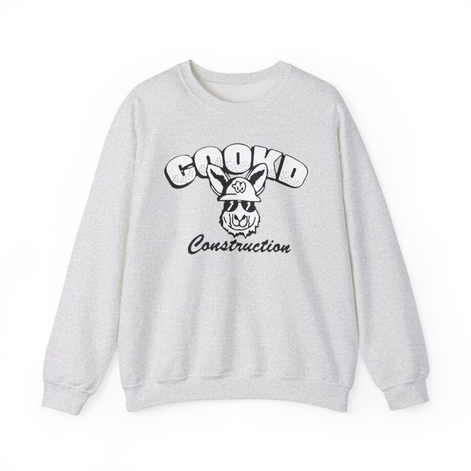 Lazarbeam Cookd Construction Unisex Heavy Blend™ Crewneck Sweatshirt