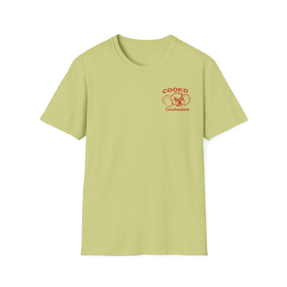 Cookd Construction Koala Unisex Softstyle T-Shirt