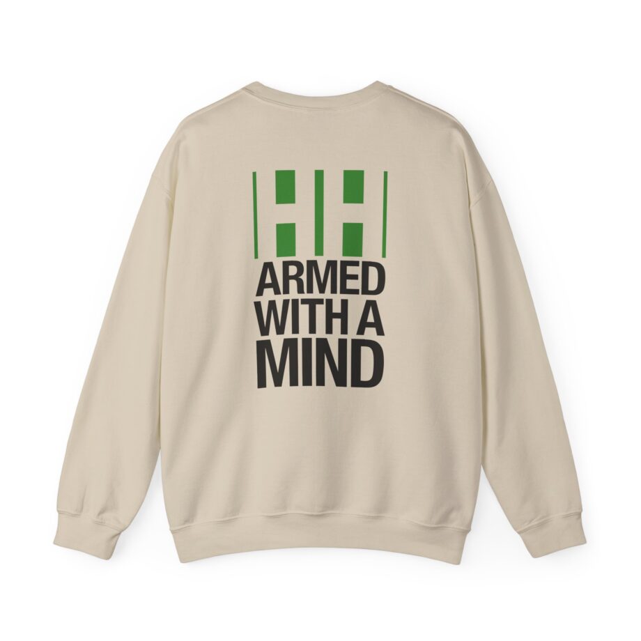 Have Heart Armed With a Mind Unisex Heavy Blend™ Crewneck Sweatshirt
