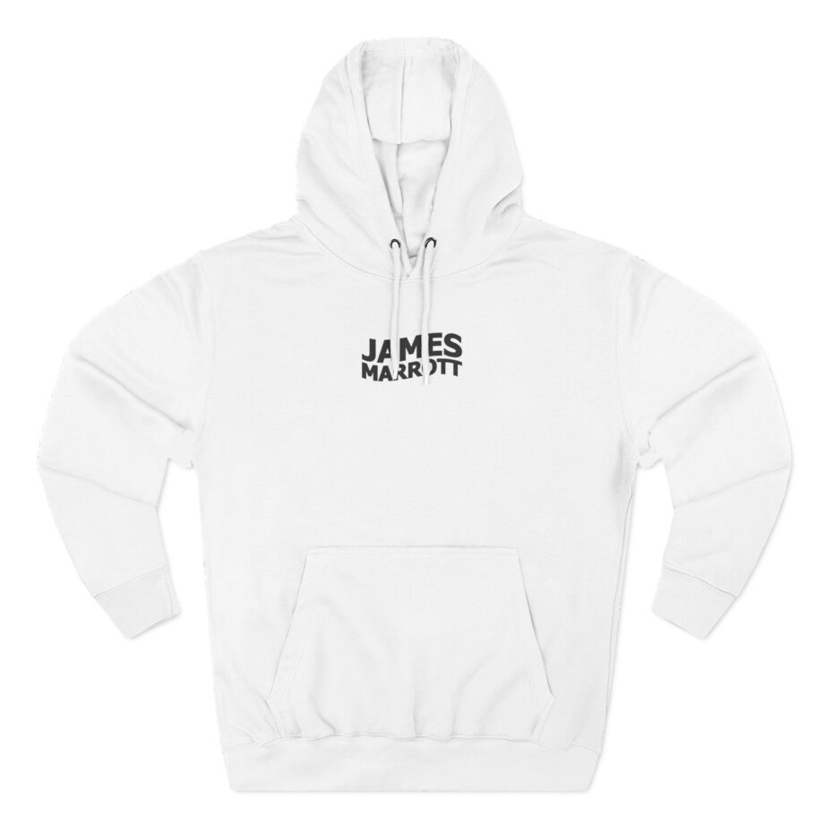 James Marriott 2024 Tour Logo Three-Panel Fleece Hoodie