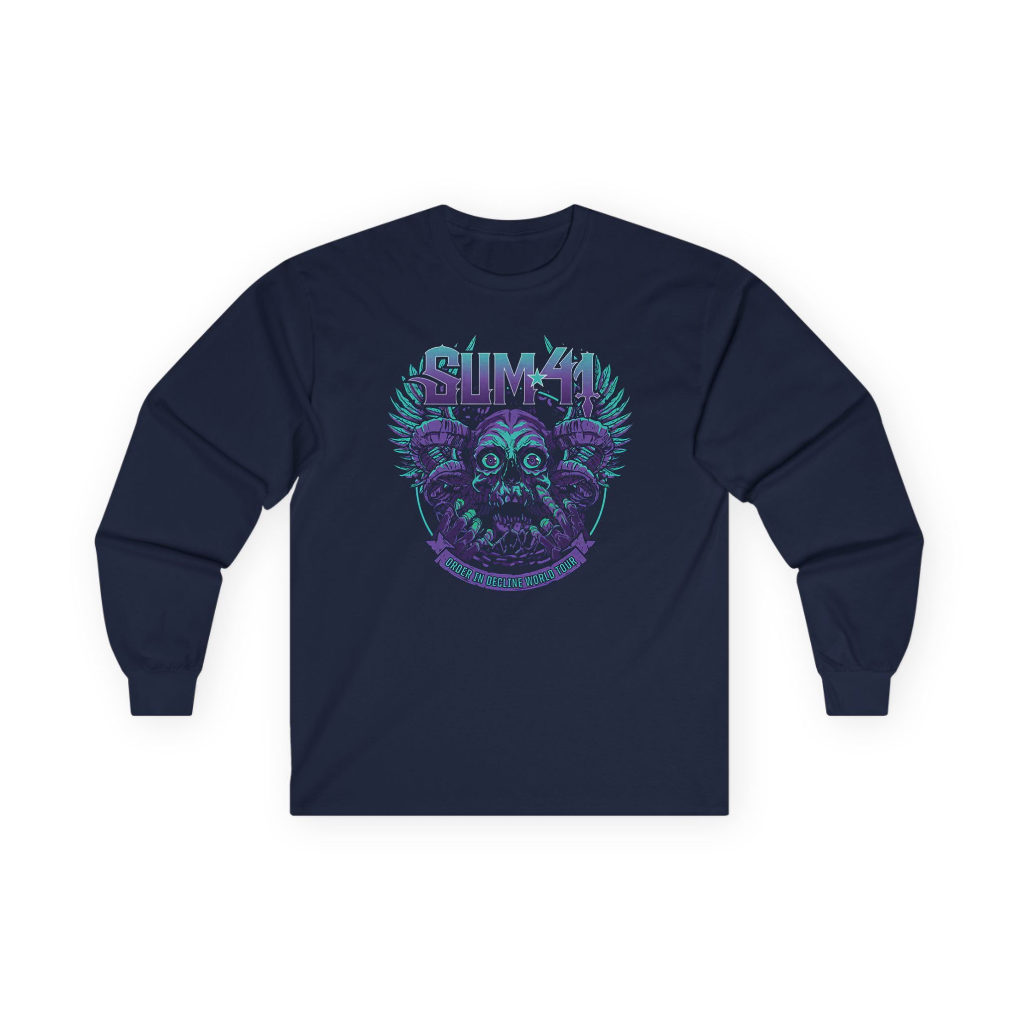 Sum 41 Order in Decline Tour Unisex Ultra Cotton Long Sleeve Tee