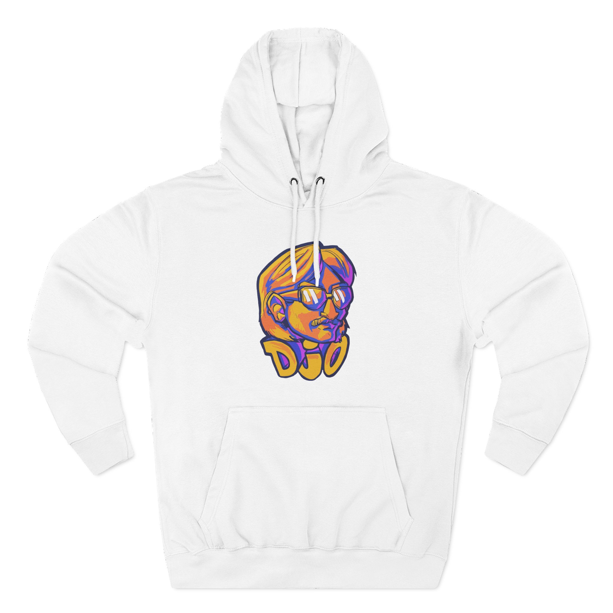 Djo Three-Panel Fleece Hoodie