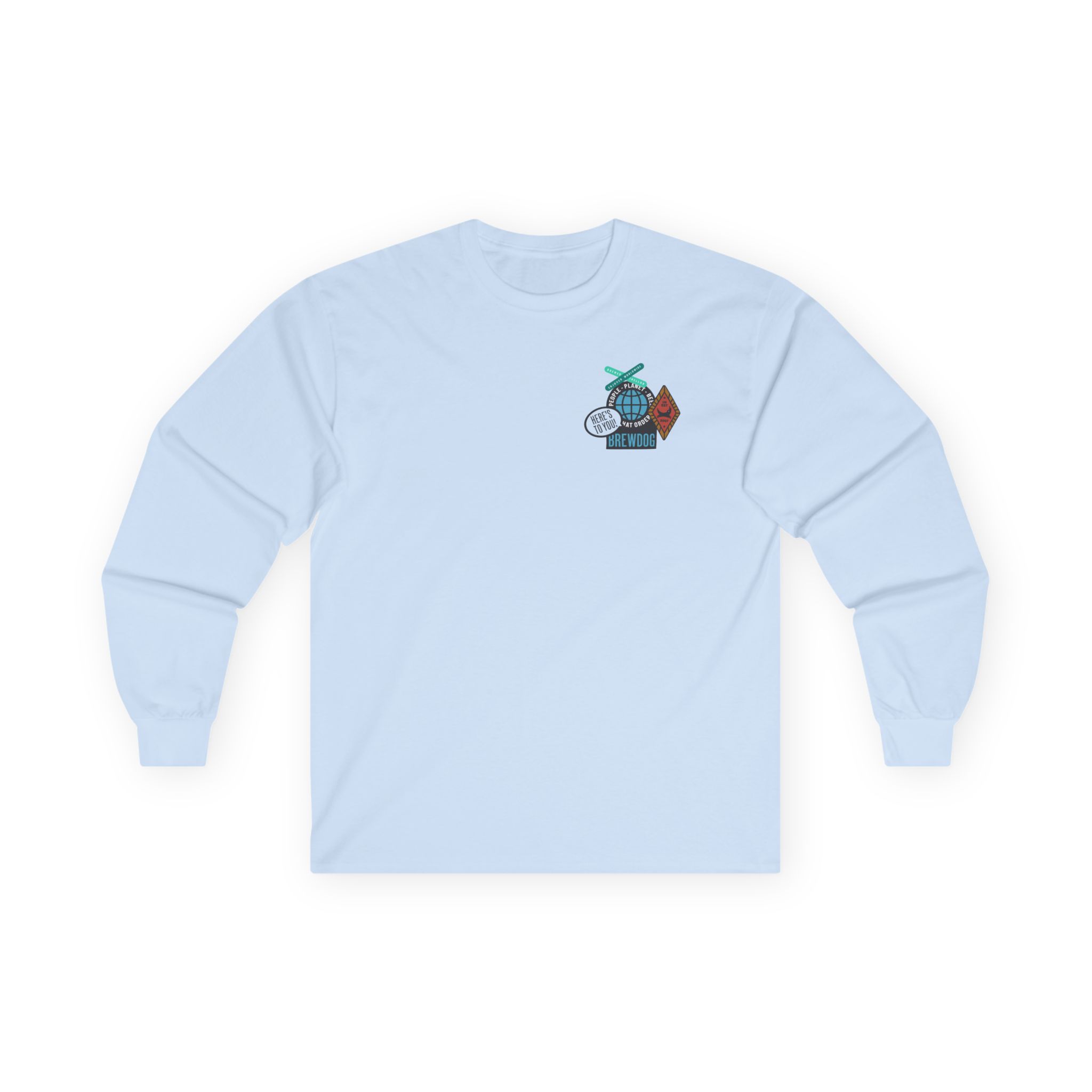 Brewdog Punk Sticker Unisex Ultra Cotton Long Sleeve Tee