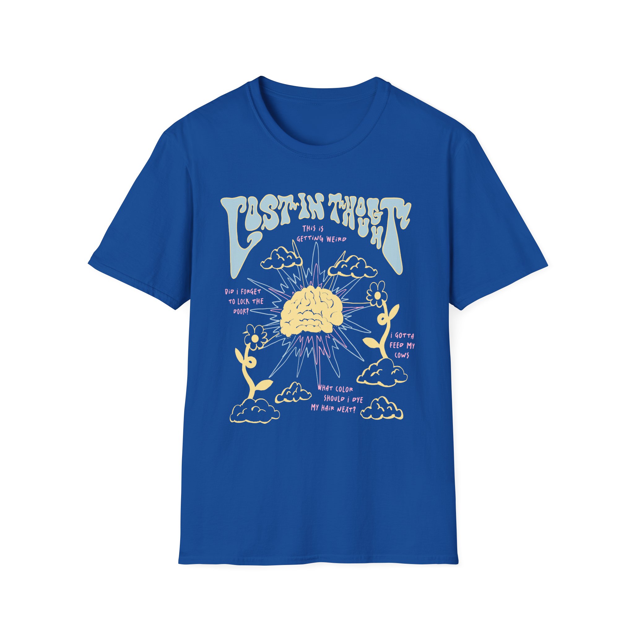 Kallmekris Lost In Thought Unisex Softstyle T-Shirt