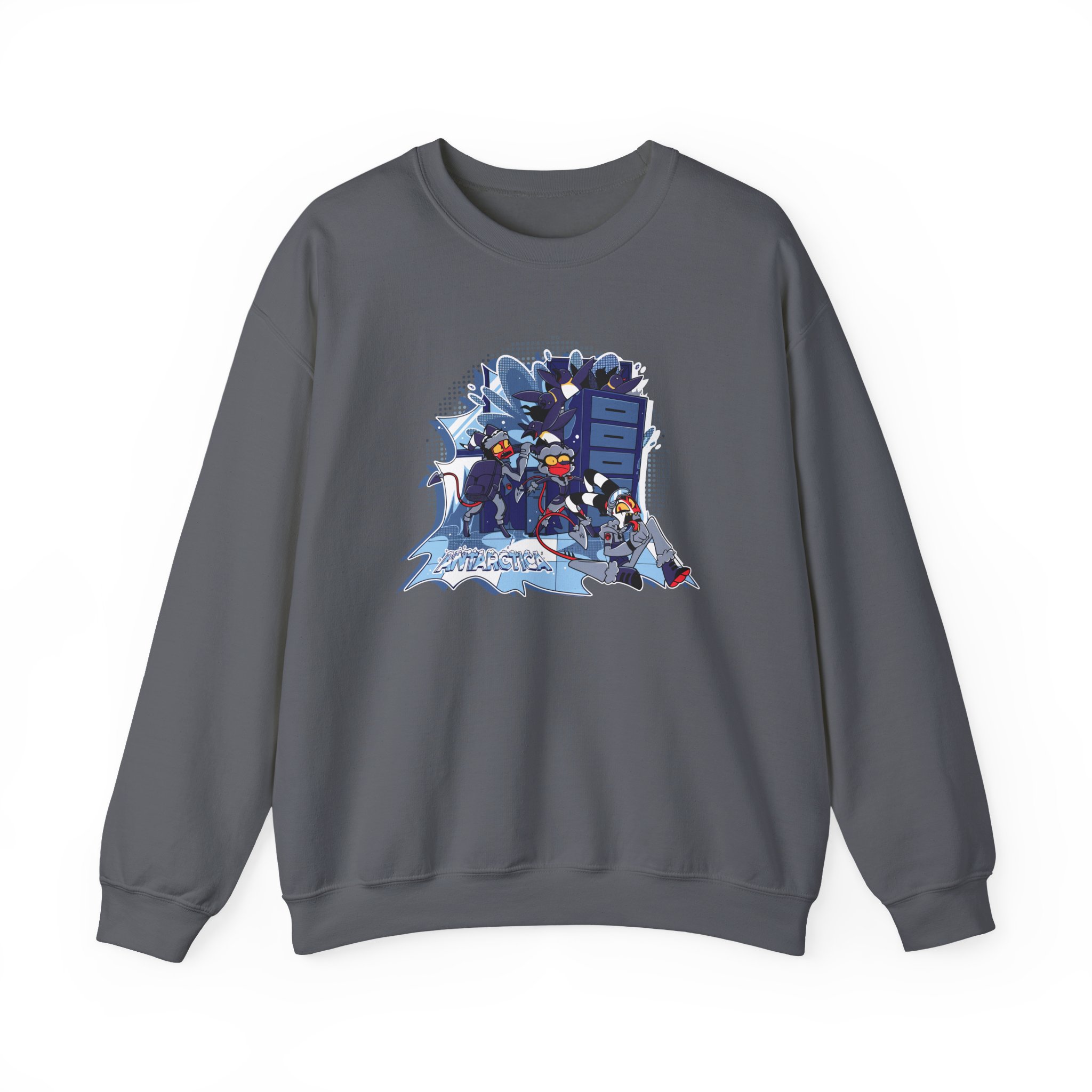 Vivziepop Antarctica Unisex Heavy Blendâ„¢ Crewneck Sweatshirt