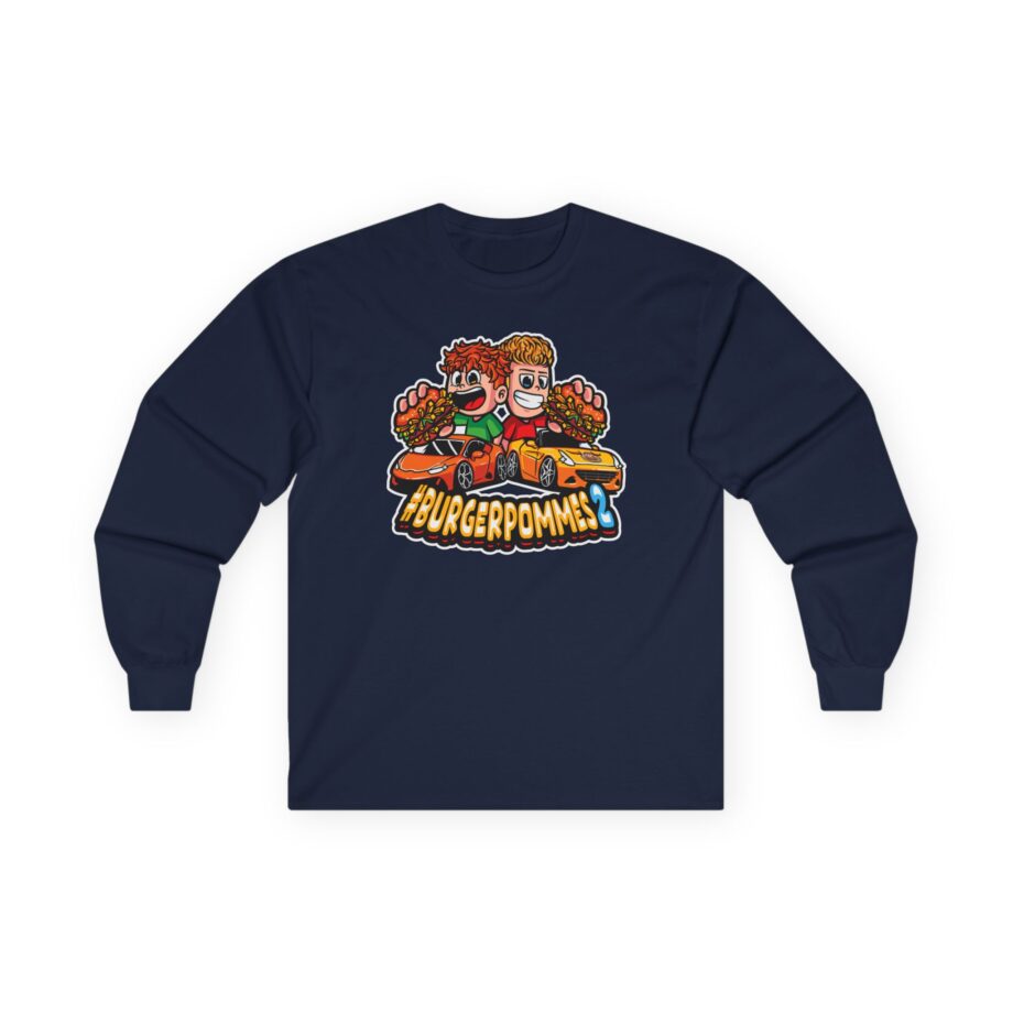 Burger Pommes Unisex Ultra Cotton Long Sleeve Tee