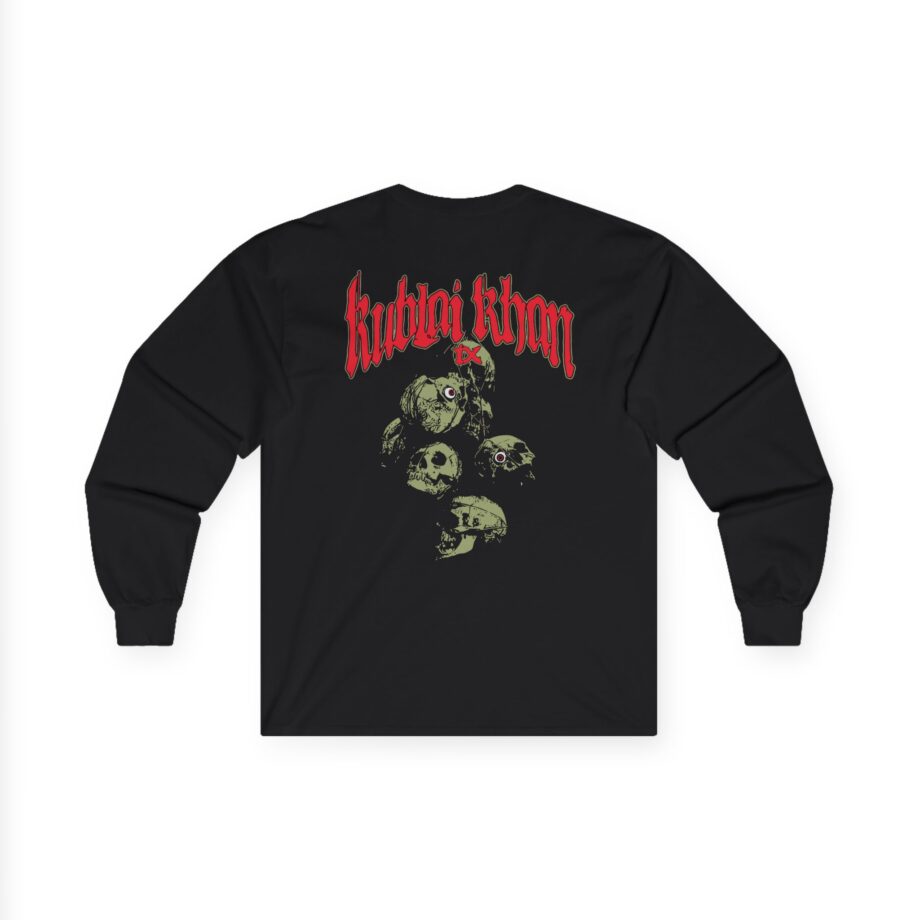 Kublai Khan - Skull Unisex Ultra Cotton Long Sleeve Tee