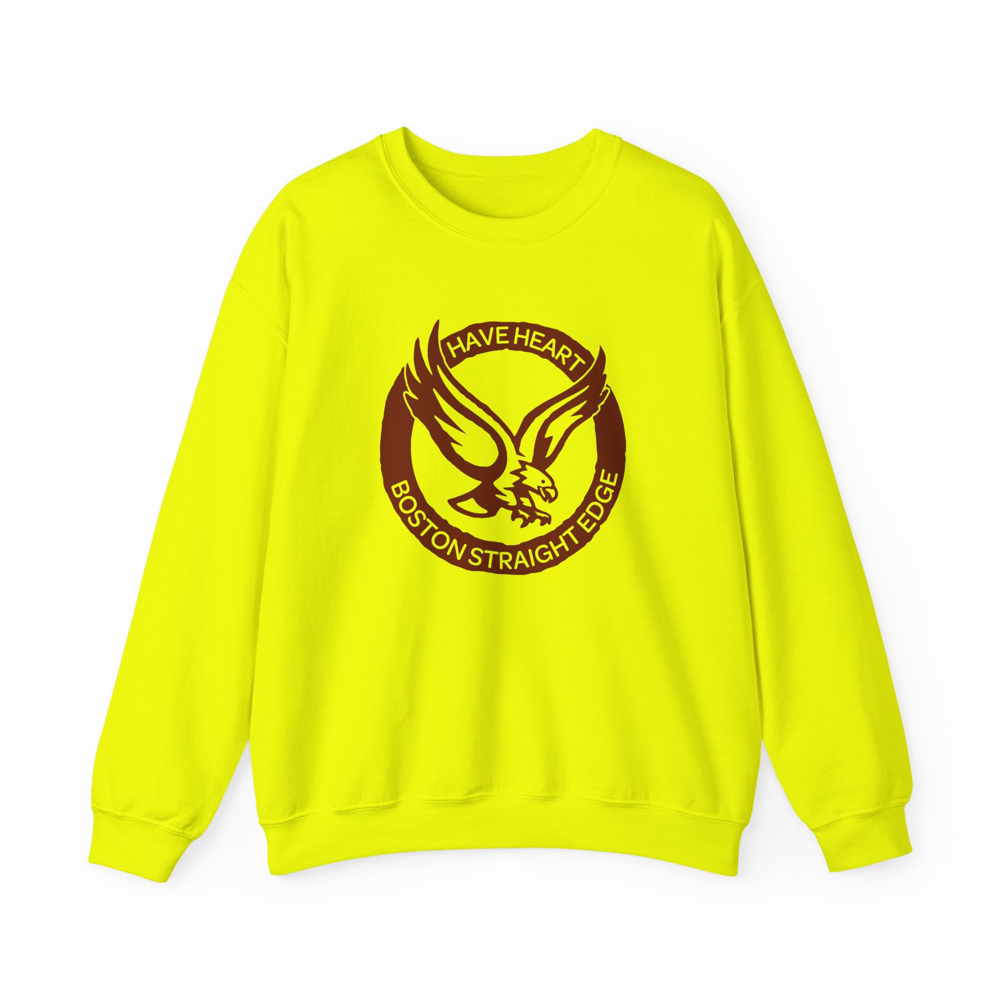 Have Heart Boston Straight Edge Unisex Heavy Blendâ„¢ Crewneck Sweatshirt