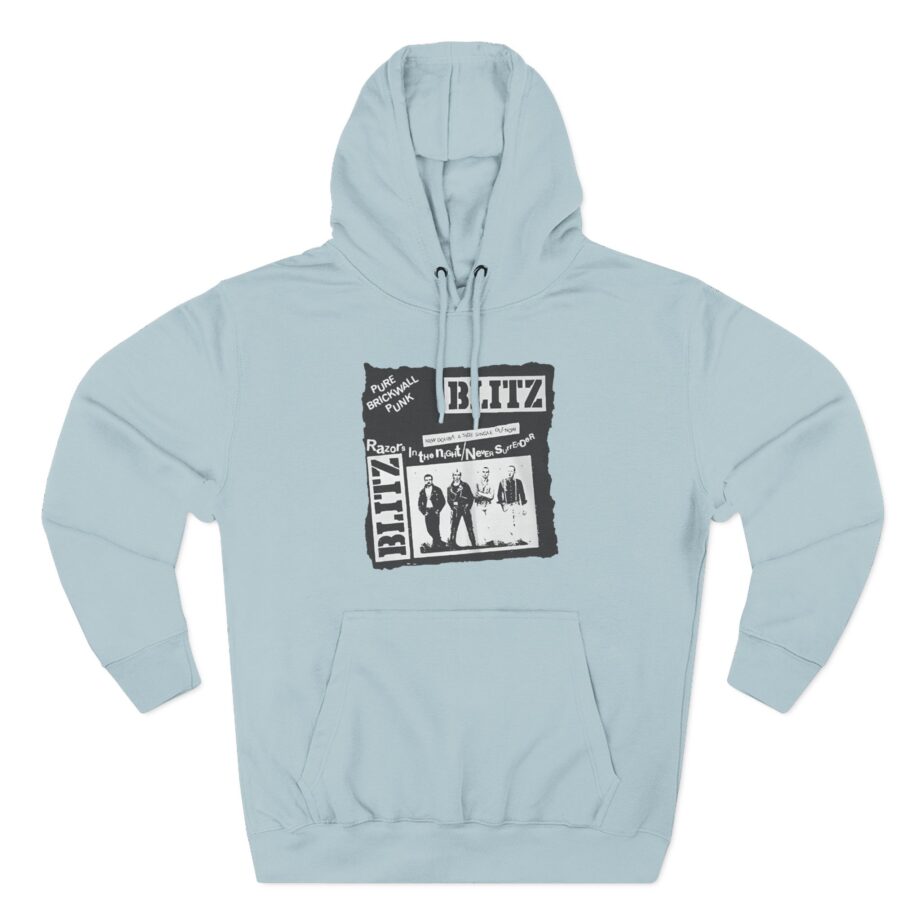 Blitz Pure Brick Wall  Three-Panel Fleece Hoodie