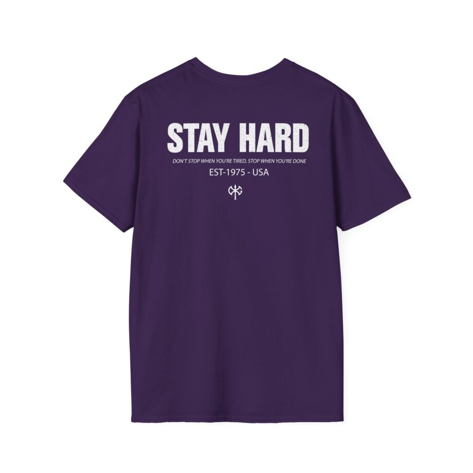 David Goggins  Stay Hard Unisex Softstyle T-Shirt