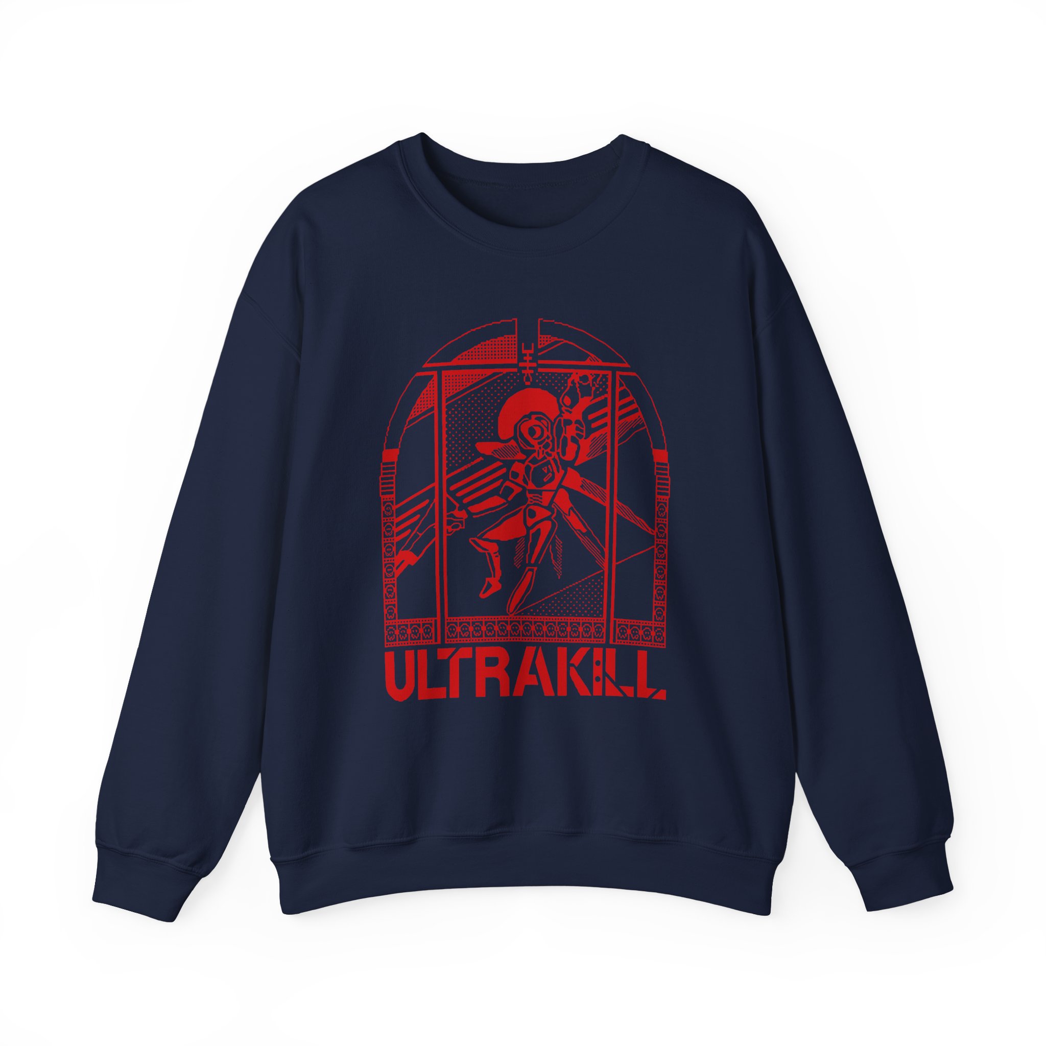Ultrakill Ultrachurch Unisex Heavy Blendâ„¢ Crewneck Sweatshirt